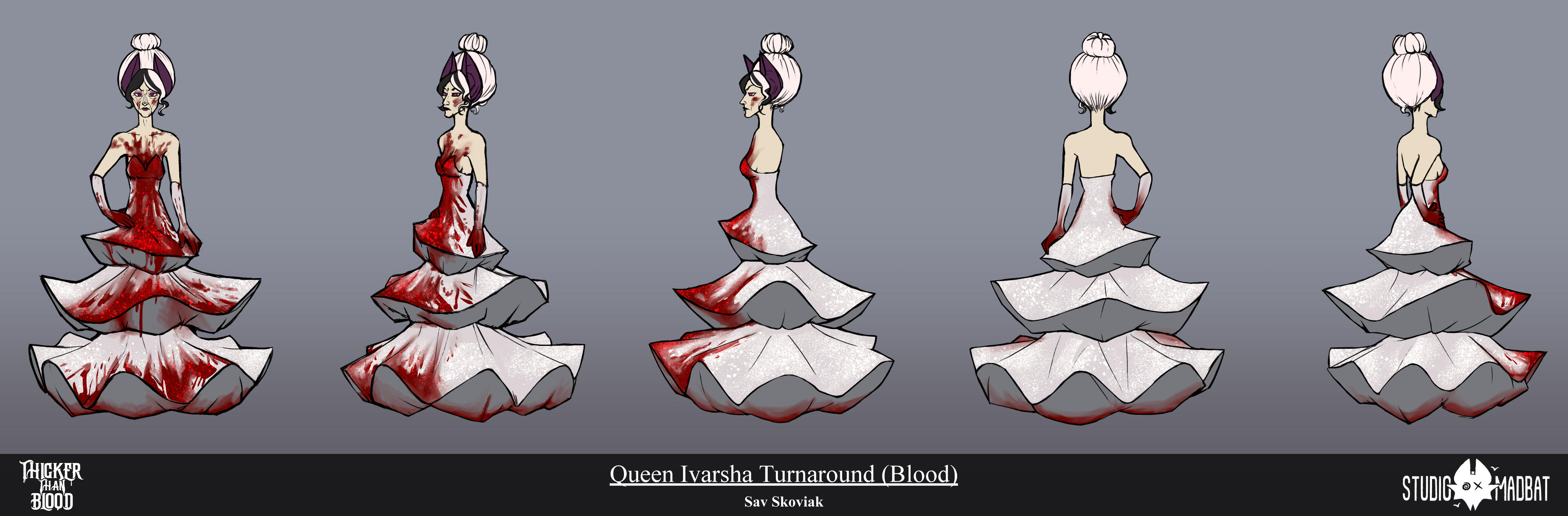 Queen Ivarsha Turnaround (Blood)