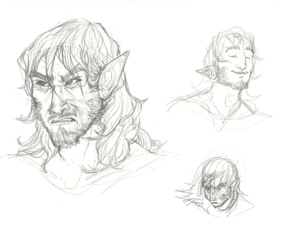 Headshot sketches 2