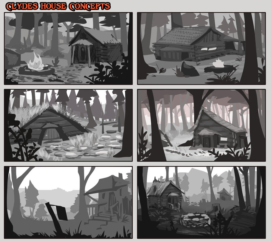 Digital Concept Sketches