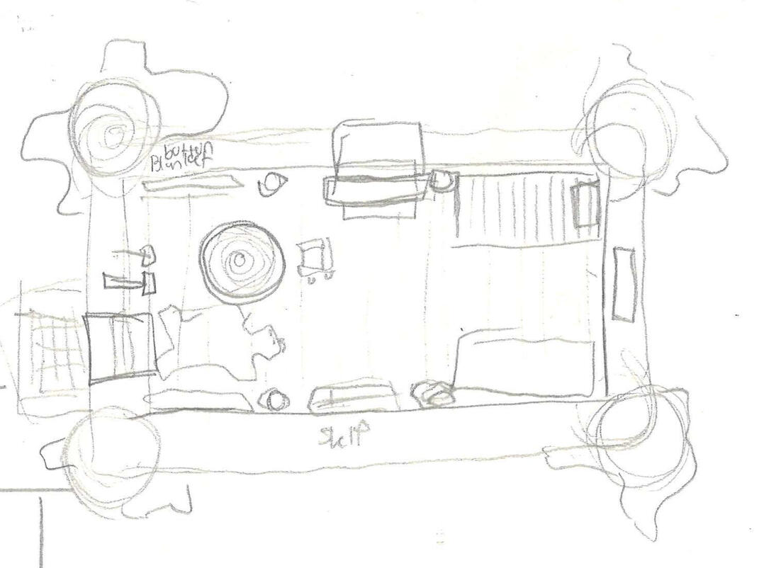 Floorplan concept sketch